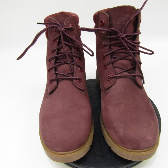 Timberland Boots Womens 9 Brown Burgundy Primaloft 400 Gram Streetwear Winter - Picture 5 of 6